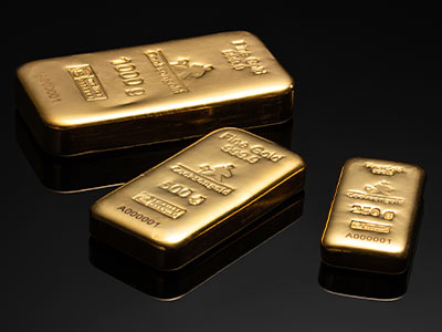 Cast Gold Bars