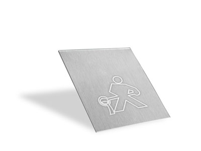 9ct White Gold Solder Panel Medium 1g, 100 Recycled Gold