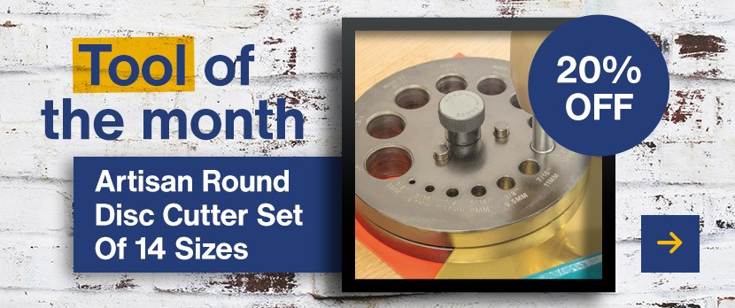 Tool of the Month: Artisan Round Disc Cutter Set Of 14 Sizes